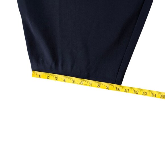 RTW Charleston Pull On Pants Womens Dark Navy Blue High Rise Made in USA Sz XL - Picture 8 of 8